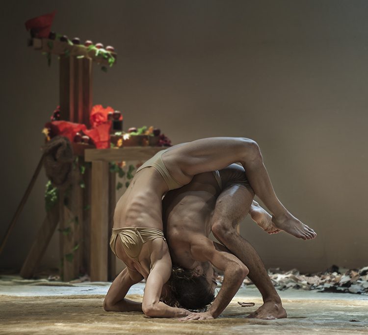 Cartel del evento «Eva y Adán»